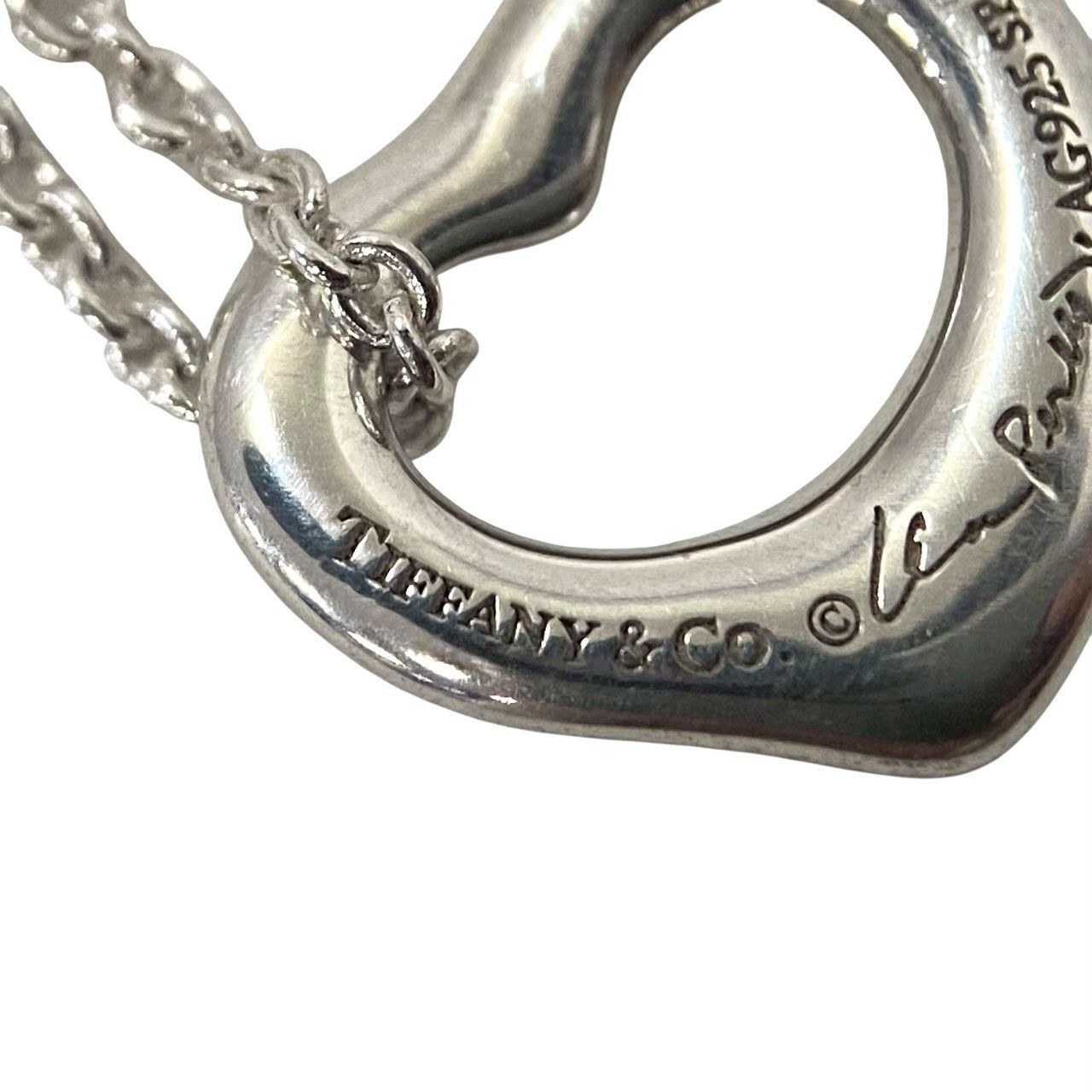 FC【TIFFANY&Co.】オープンハート ネックレス ELSA PERETTI/エルサ FC【TIFFANY&Co.】オープンハート ネックレス ELSA PERETTI/エルサ