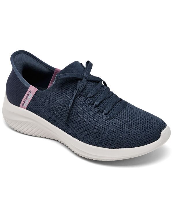 スケッチャーズ レディース シューズ スニーカー Skechers WomenslipIns Ultra Flex 30 Brilliant Path SlipOn Walking Sneakers from Finish Line Navy ネイビー