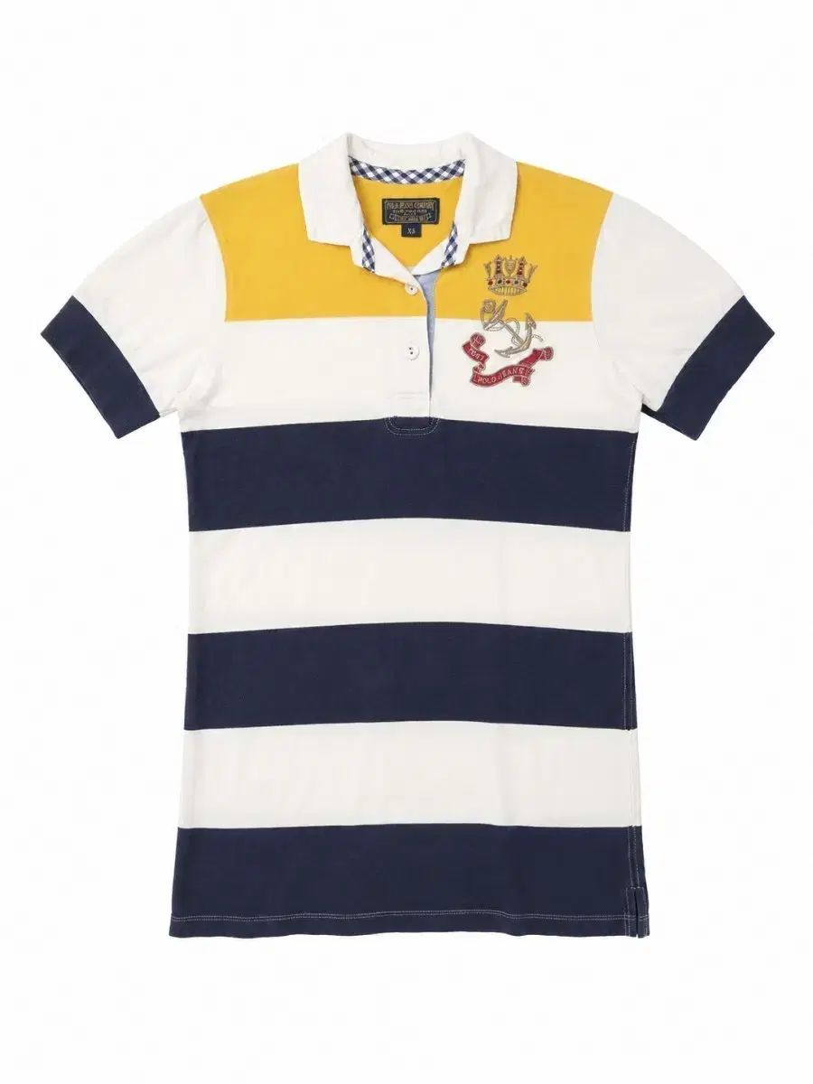 Polo Jeans Korea レディース ストライプ カラーTシャツ XS