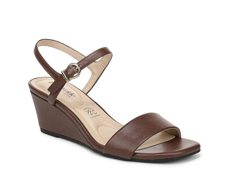 ライフストライド レディース シューズ サンダル LifeStride Sawyer Wedge Sandal Cocoa Brown ブラウン