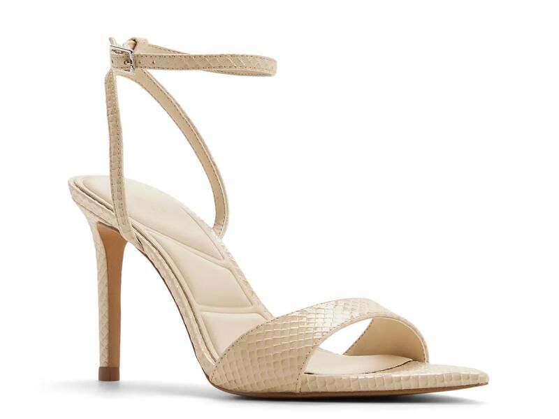 アルド レディース シューズ サンダル Aldo Leandra Sandal Beige Snake Print ベージュ
