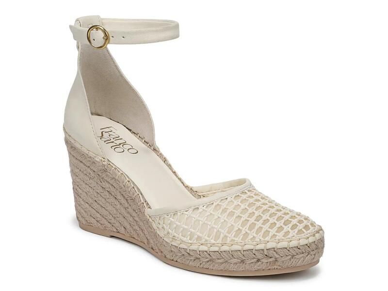 フランコサルト レディース シューズ サンダル Franco Sarto Idalia Espadrille Wedge Sandal Cream クリーム