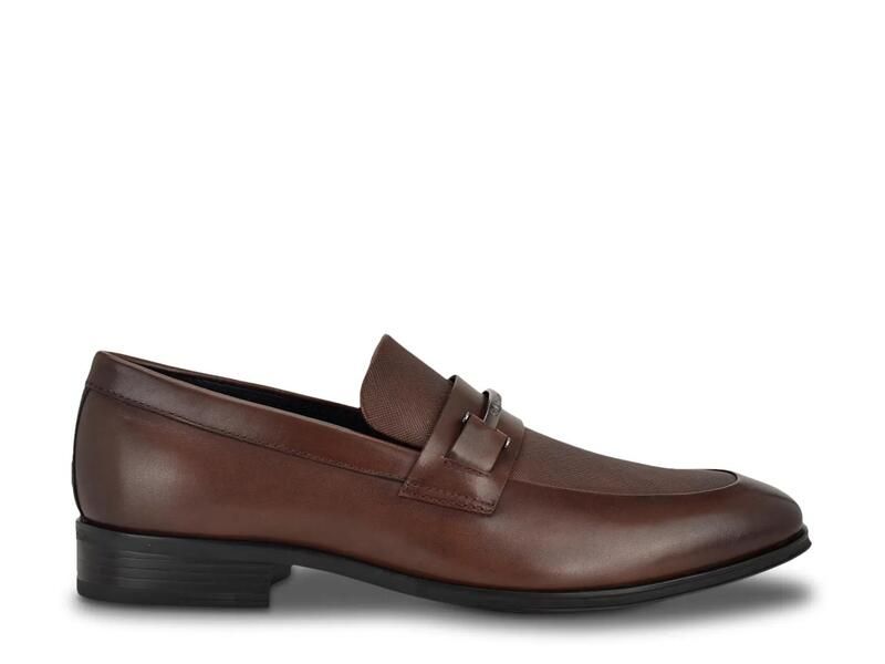 カルバンクライン メンズ シューズ スリッポン・ローファー Calvin Klein Dillie Loafer Dark Brown ブラウン