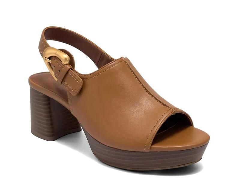 エアロソールズ レディース シューズ サンダル プラットフォーム Aerosoles Chancey Platform Sandal Cognac