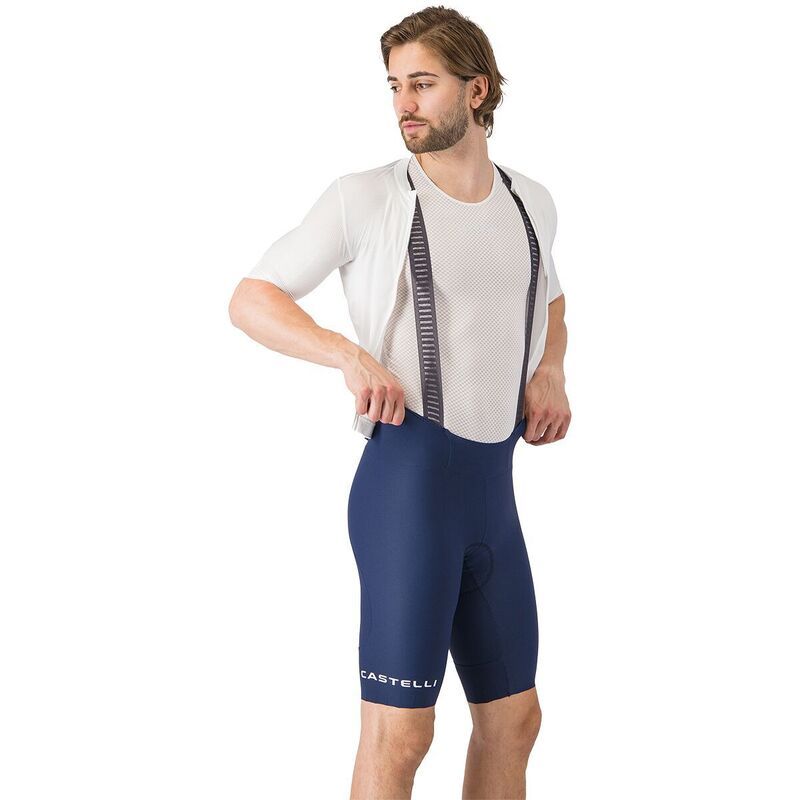 カステリ メンズ ボトムス ハーフパンツ・ショーツ Castelli Espresso 2 Bib Short Mens Belgian Blue ブルー