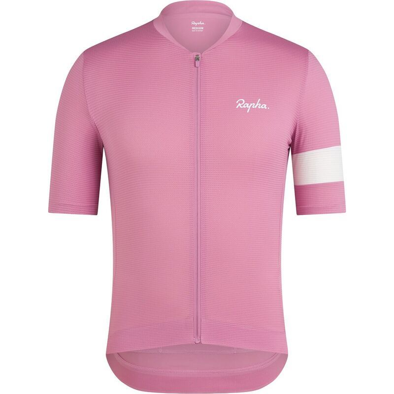 ラファ メンズ トップス Tシャツ ジャージー Rapha Core Lightweight Jersey Mens Dusty MauveWhite ホワイト