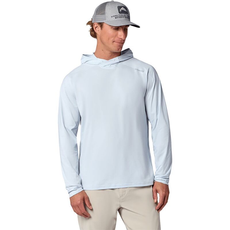 シムズ メンズ トップス シャツ パーカー SimmsolarFlex Hoodie Mens Bimini Blue ブルー
