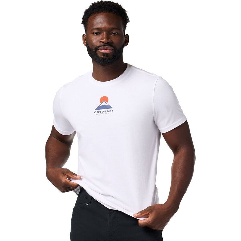 コートパクシー メンズ トップス Tシャツ Cotopaxi Mountain TShirt Mens White ホワイト