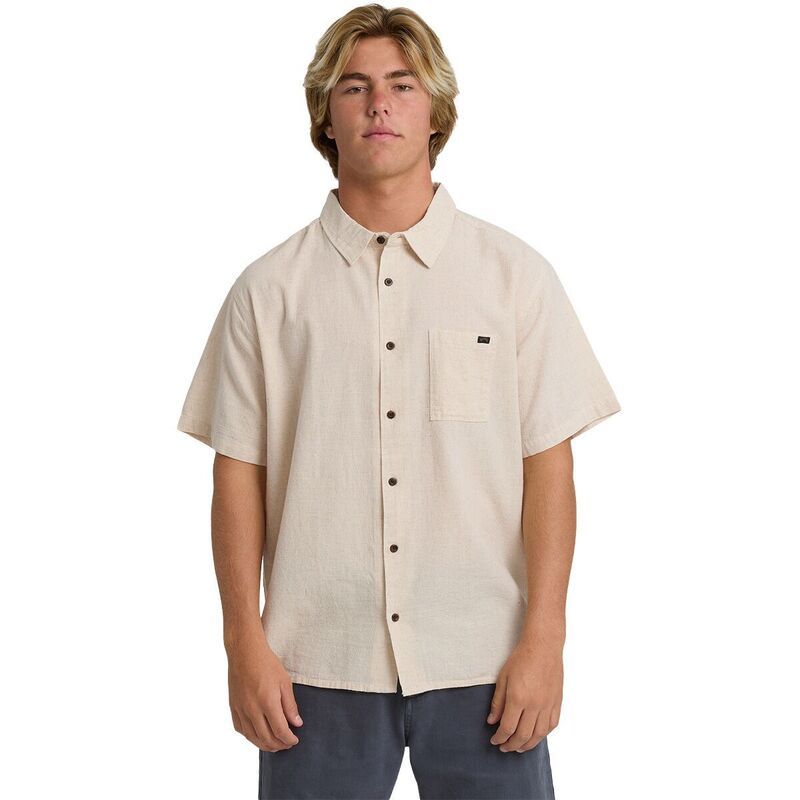 ビラボン メンズ トップス シャツ Billabong Victoria Shirt Mens Off White オフホワイト