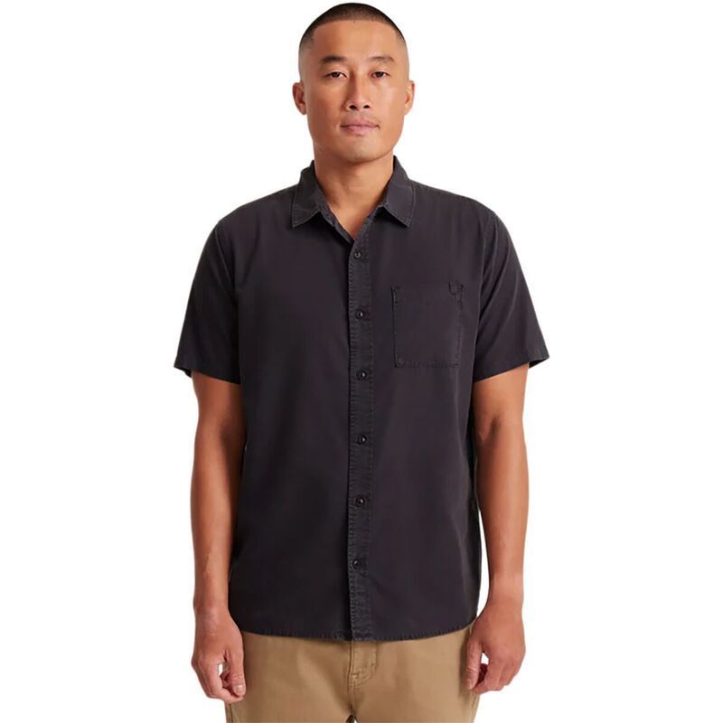 ローアク メンズ トップス シャツ 半袖 Roark Made To Fade ShortSleeve Woven Shirt Mens Washed Charcoal チャコール