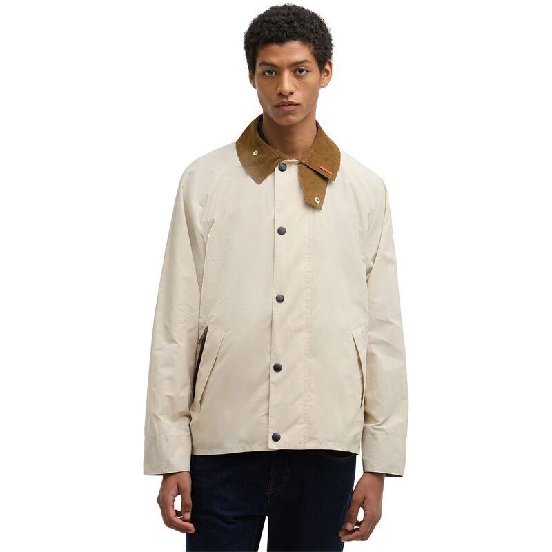バブアー メンズ アウター ジャケット・ブルゾン Barbour Icons Transport Casual Jacket Mens Oatmeal オートミール