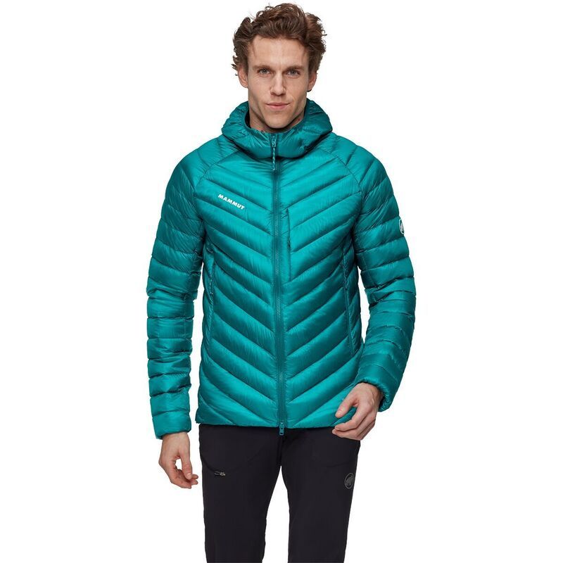 マムート メンズ アウター ジャケット・ブルゾン フーデッドジャケット Mammut Broad Peak IN Hooded Jacket Mens Deep TealBlack ブラック