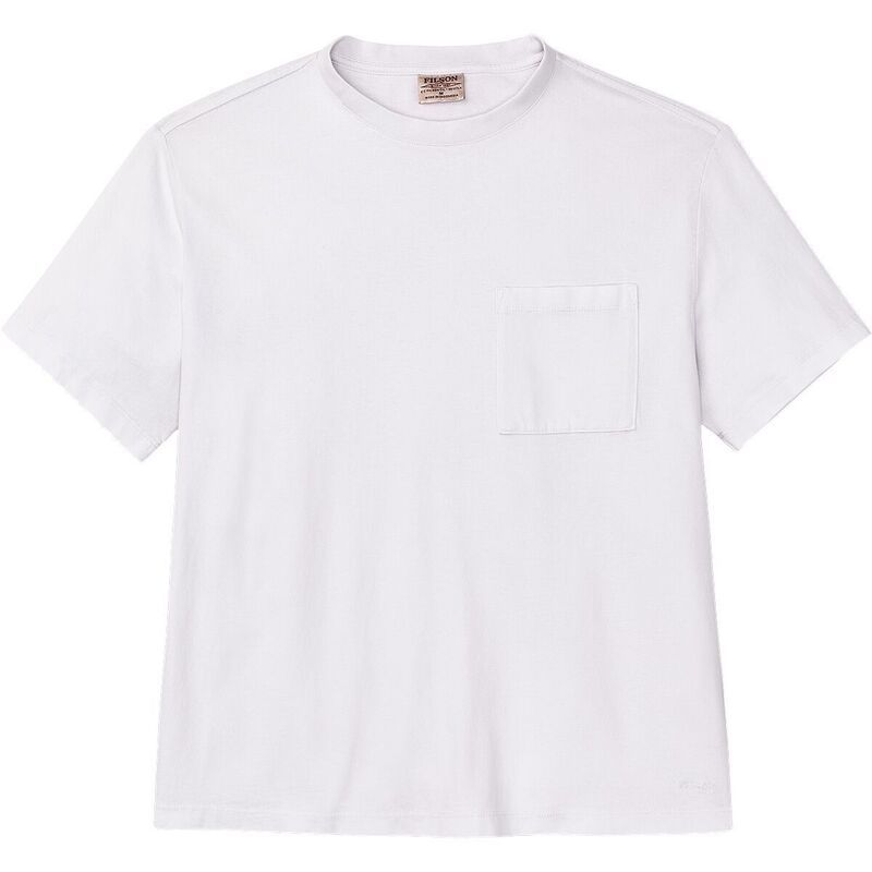 フィルソン レディース トップス Tシャツ 半袖 Filson ShortSleeve PocketShirt Womens Bright White ホワイト