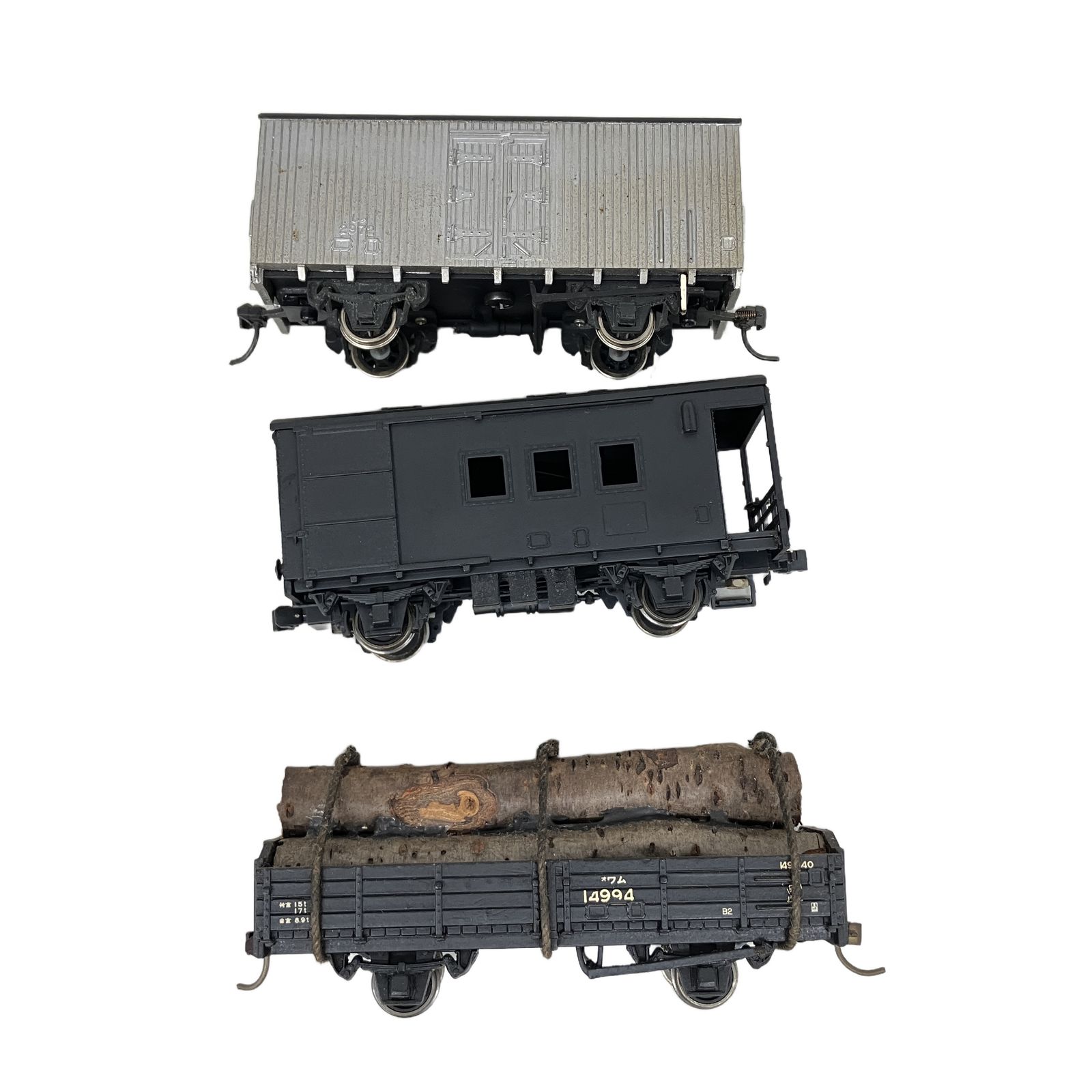 HO金属製客車6両(Aセット)。ジャンク品。 メーカー不明 貨車 6両セット HOゲージ 鉄道模型 ジャンク K11242897