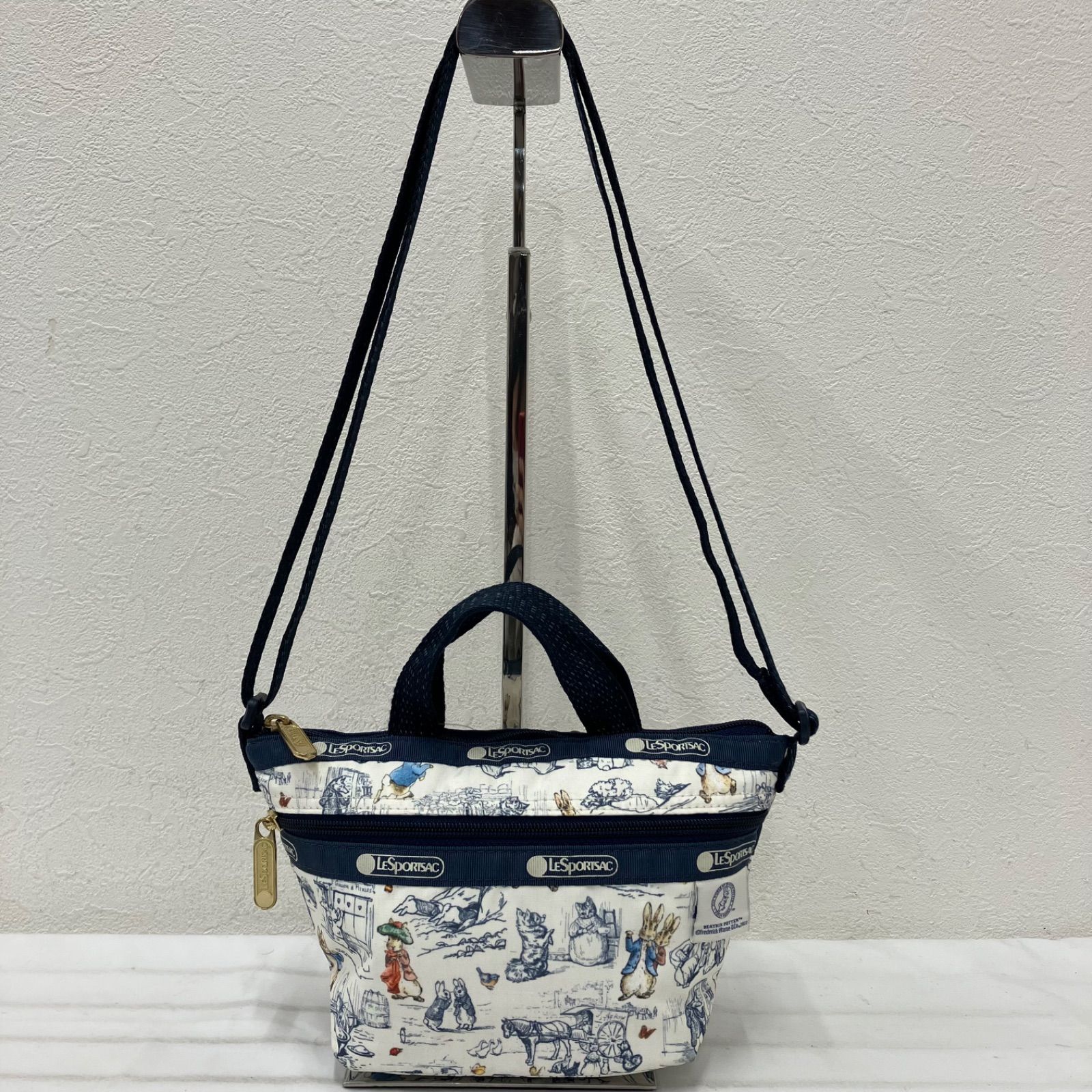 2864 LeSportsac レスポートサック ハンドバッグ 2way ショルダー 