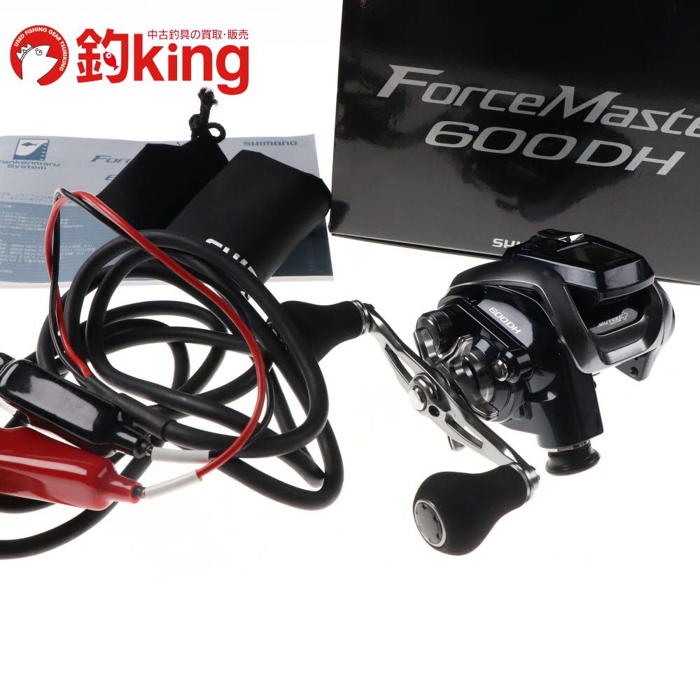 中古/美品】 シマノ 20 フォースマスター 600DH /F228M ロッド リール