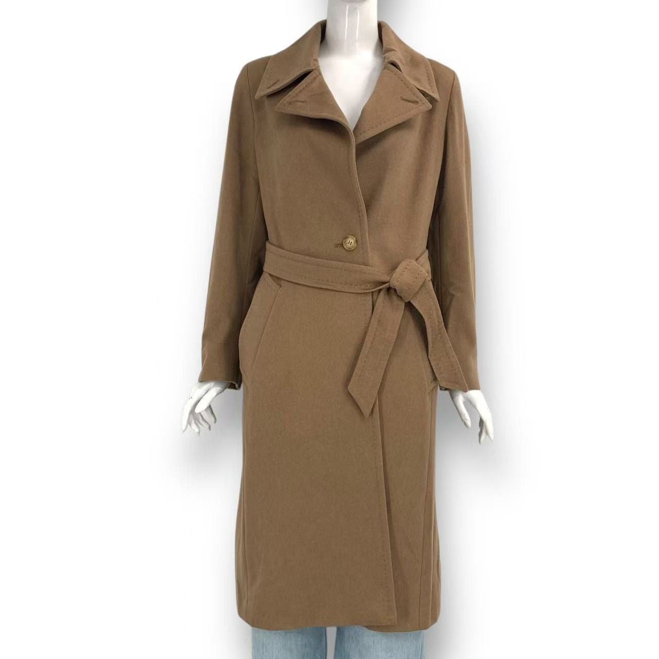 極美品 Max Mara マックスマーラ コート カシミヤ ベージュ サイズ36