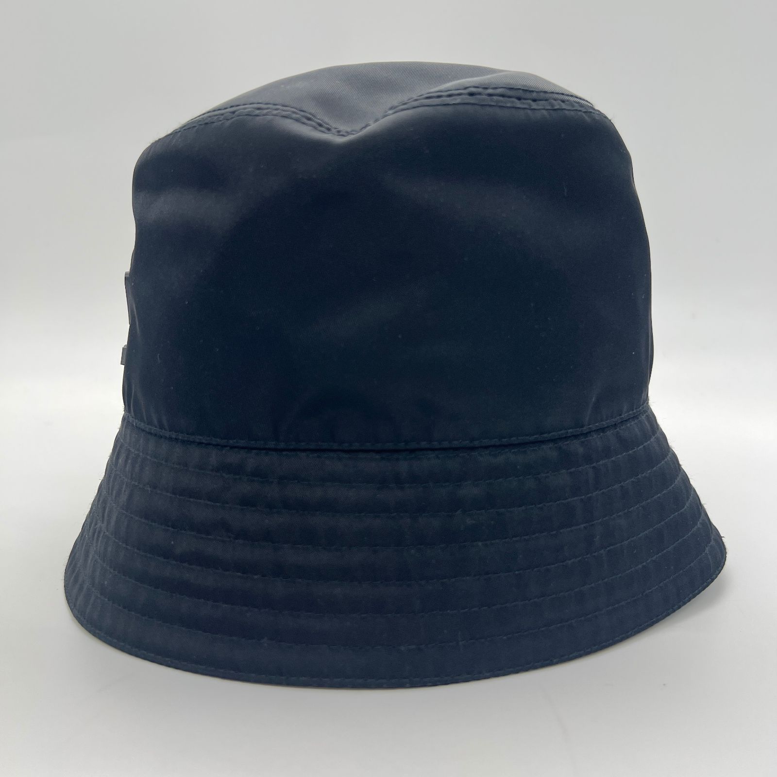 PRADA プラダ Re Nylon リナイロン バケットハット ブラック Lサイズ 