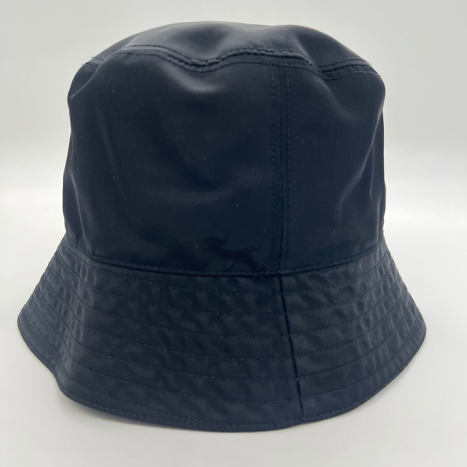 PRADA プラダ Re Nylon リナイロン バケットハット ブラック Lサイズ 