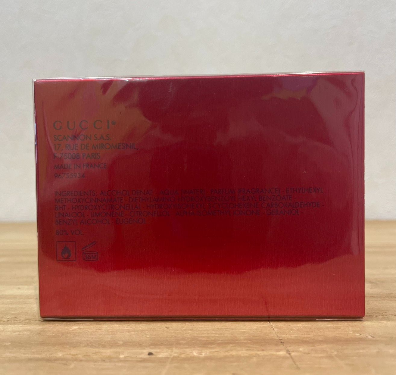 成】未開封品!! GUCCI rush Eau de Toilette Vaporisateur Natural