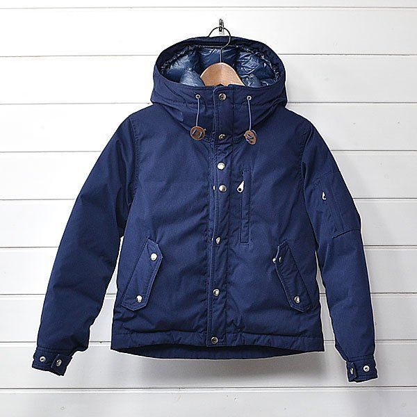 ノースフェイスパープルレーベル マウンテン ショート ダウン パーカー WS ネイビー the north face purple label｜24b0919