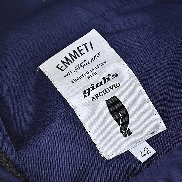 ジャブスアルキヴィオ×エンメティ PONTORMO パンツ 42