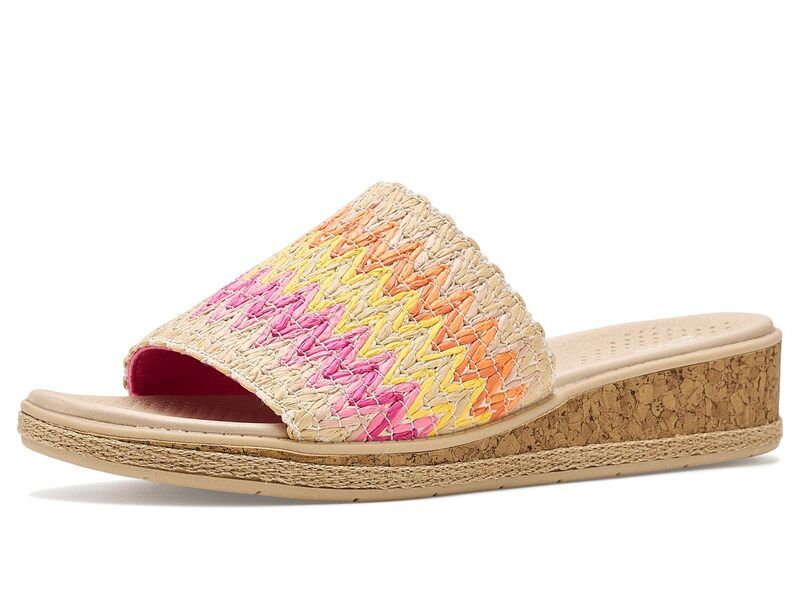 ライフストライド レディース シューズ サンダル LifeStride Breezy Slide Sandals Pink Multi ピンク