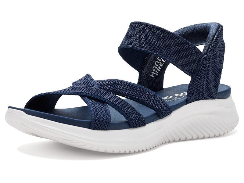 スケッチャーズ レディース シューズ サンダル SKECHERS Ultra Flex 30 Sandal Forever Better Hands Free SlipIns Navy ネイビー