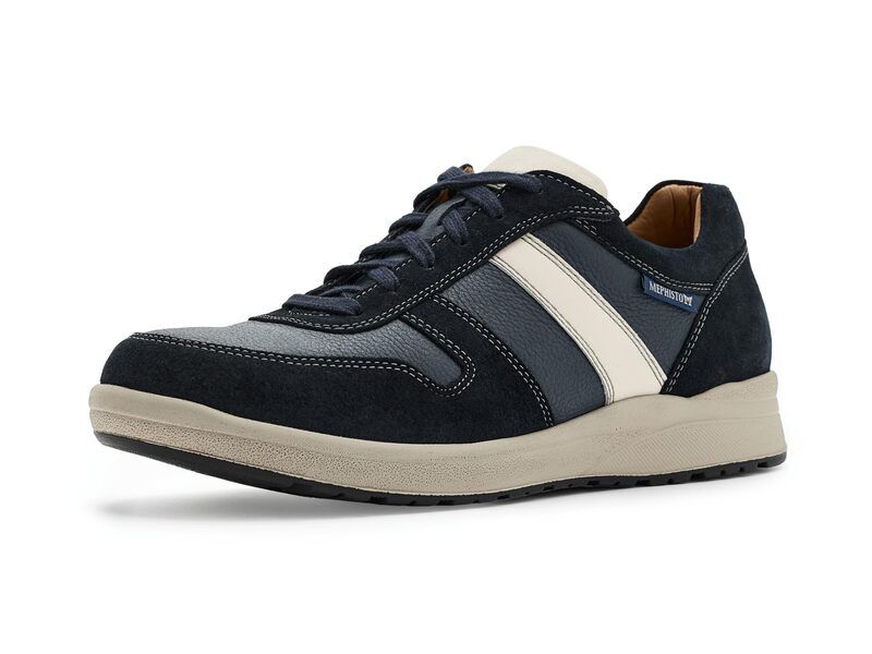メフィスト メンズ シューズ スニーカー Mephisto Vito Blue ブルー