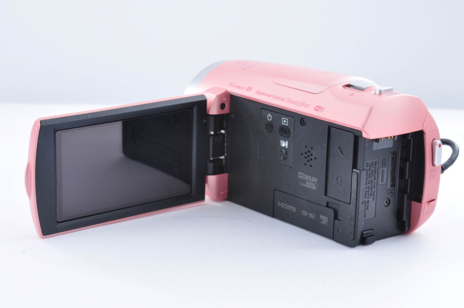 美品 SONY ソニー ビデオカメラ HDR-CX675 ピンクバッテリー付き