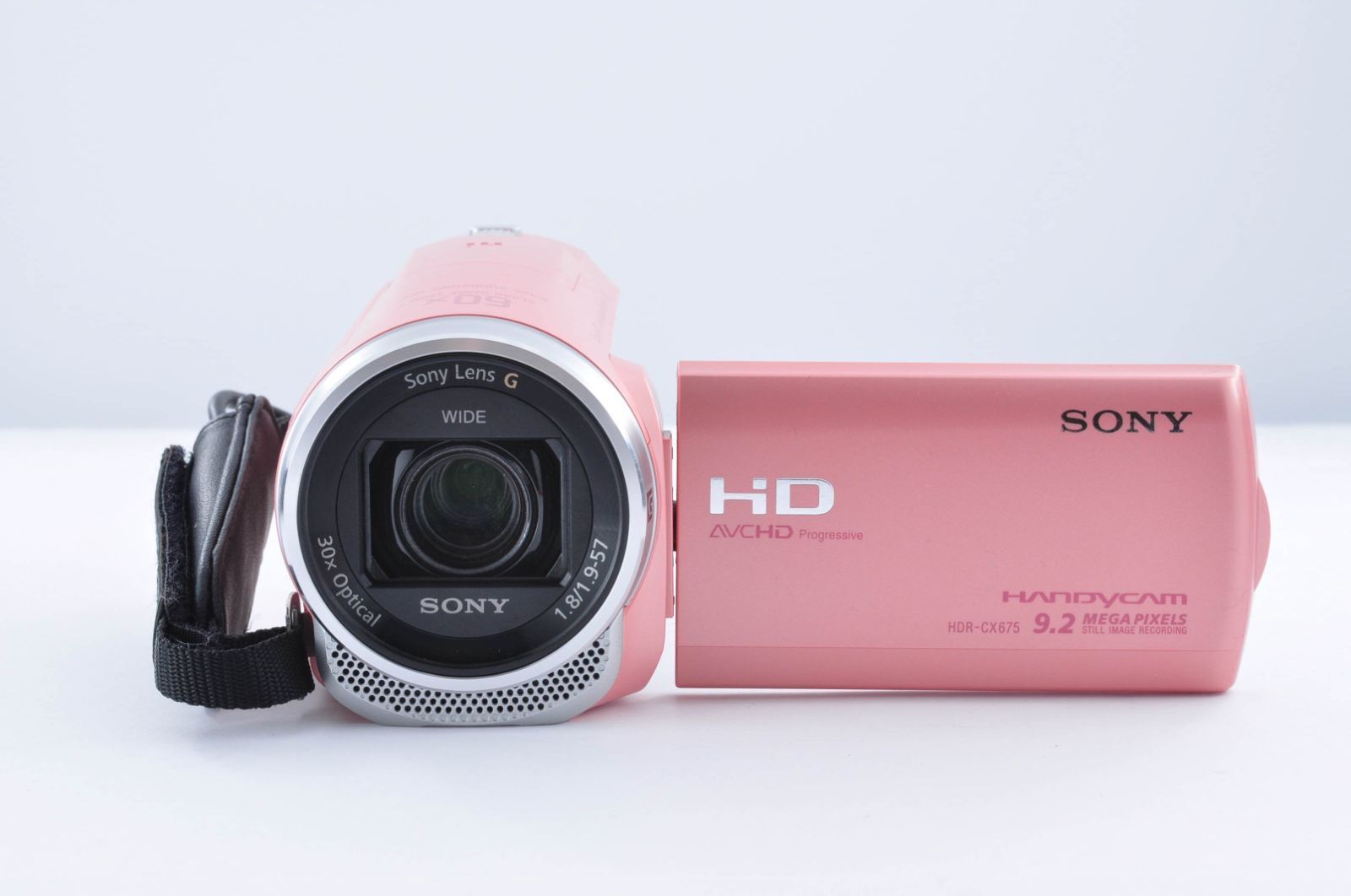 美品 SONY ソニー ビデオカメラ HDR-CX675 ピンクバッテリー付き