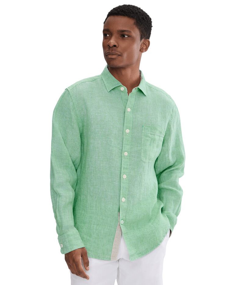 トッミーバハマ メンズ トップス シャツ Tommy Bahama Long Sleeve Paradise Breezer Lite Neptune Gr