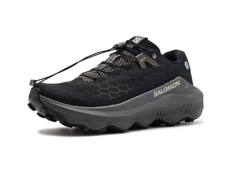 サロモン メンズ シューズ スニーカー Salomon Ultra Glide 4 Black ブラック