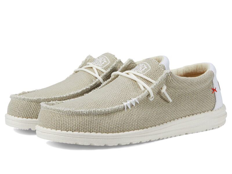 ヘイデュード メンズ シューズ スニーカー Hey Dude Wally Braided SlipOn Casual Shoes OffWhite オフホワイト