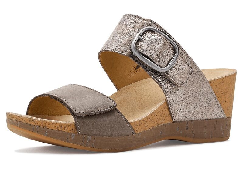 ダンスコ レディース シューズ サンダル Dansko Shannon PewterTaupe ピューター