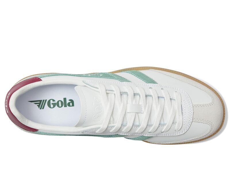 ゴラ レディース シューズ スニーカー レザー Gola Viper Leather WhiteGreen Mis ホワイト ゴラ レディース シューズ スニーカー レザー Gola Viper Leather WhiteGreen Mis ホワイト