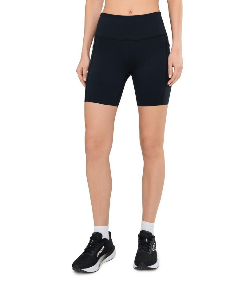 ブルックス レディース ボトムス ハーフパンツ・ショーツ ショートパンツ Brooks Chaser 7 Shorts Tight Black ブラック