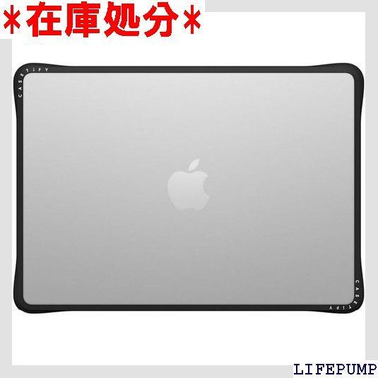CASETiFY インパクト ケース MacBook Air 13-inch M2 - M4 - クリア ブラック 1392