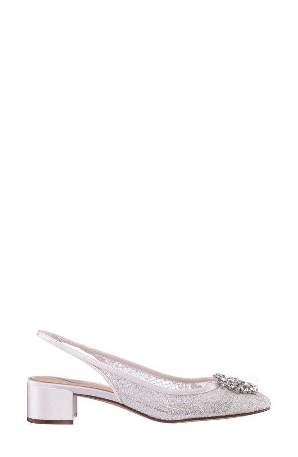 ニナ レディース シューズ ヒール Nina Klara Slingback Pump Ivory アイボリー