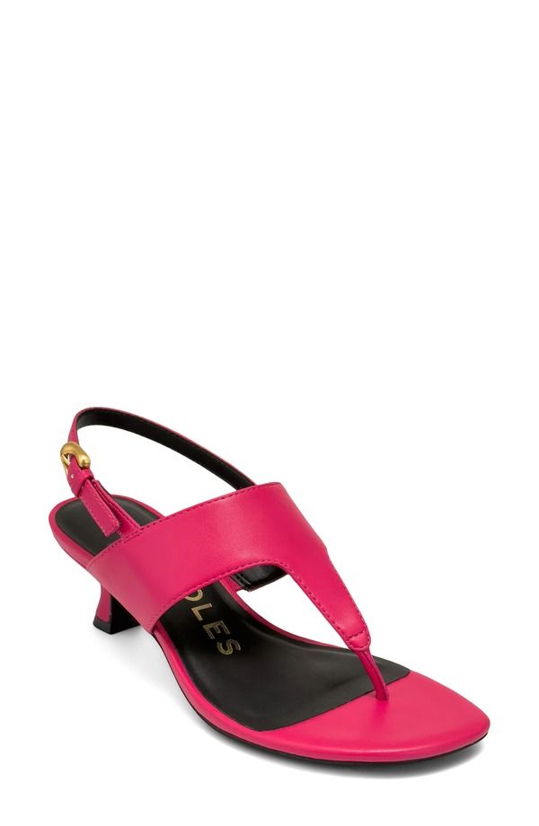 エアロソールズ レディース シューズ ヒール サンダル Aerosoles Kora Slingback Sandal Magenta Fx Nappa マゼンタ
