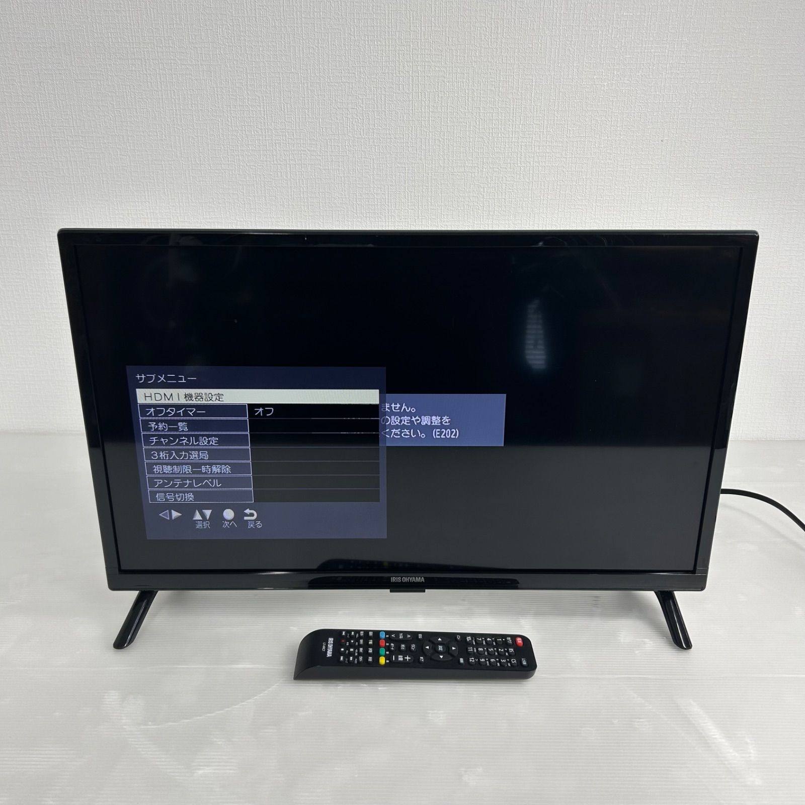 ② アイリスオーヤマ 液晶テレビ 24V型 24WB10 取説・リモコン付き ② アイリスオーヤマ 液晶テレビ 24V型 24WB10 取説・リモコン付き