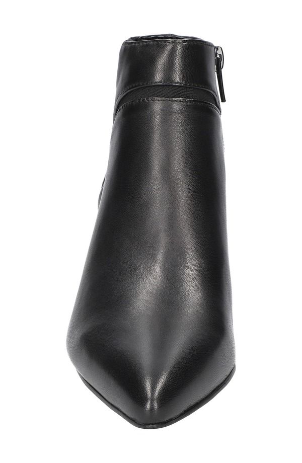ベラヴィータ レディース シューズ ブーツ・レインブーツ ヒール Bella Vita Faraday Kitten Heel Bootie Black Leather ブラック