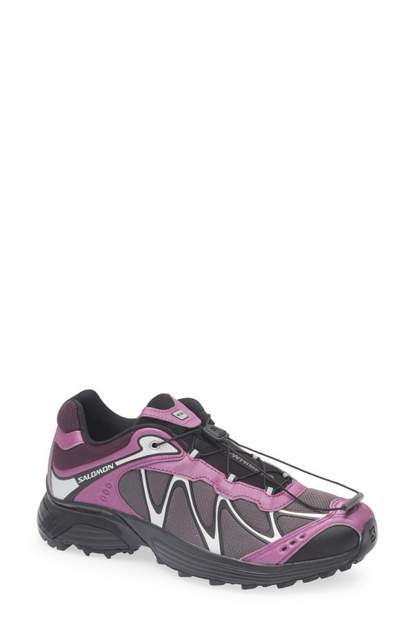 サロモン レディース シューズ スニーカー Salomon Gender Inclusive XTWhisper Sneaker Black Hollyhock ブラック