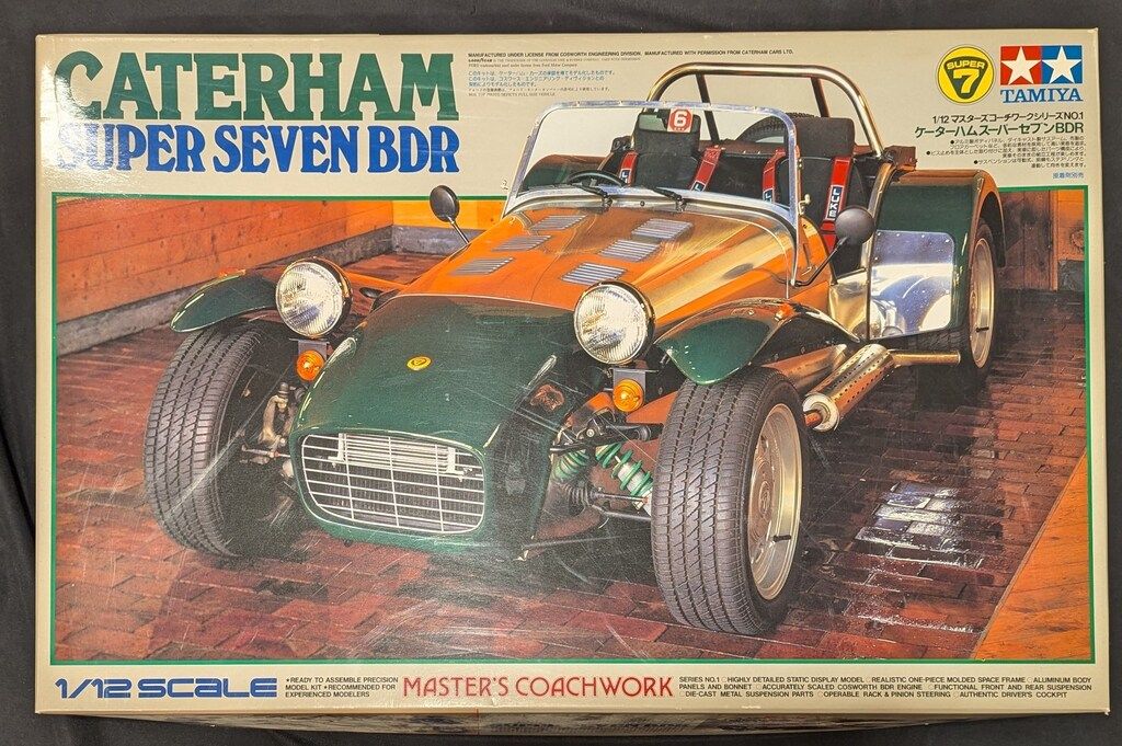 タミヤ 1/12マスターズコーチワークス ケーターハム スーパーセブン BDR 1
