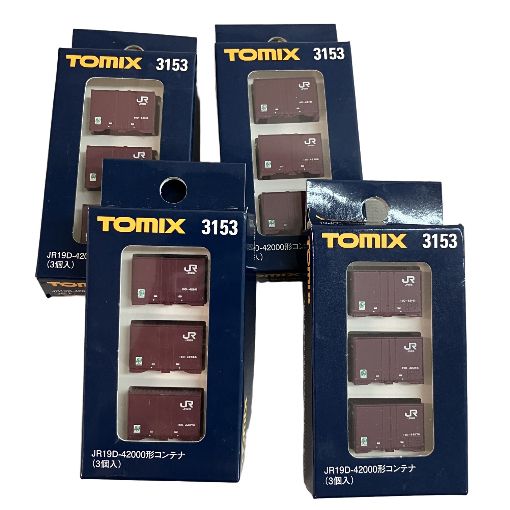 TOMIX 3153 JR 19D-42000形コンテナ 4点セット トミックス 鉄道模型 Nゲージ 中古 C11241117