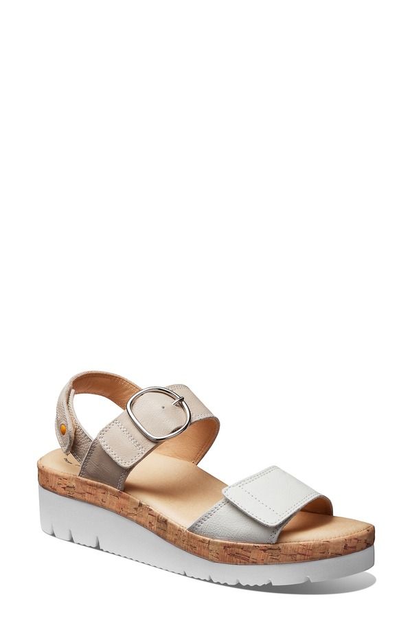 サミュエルフドバード レディース シューズ ヒール サンダル Samuel Hubbard Portola Two Strap Sandal Two Tone White Leather ホワイト