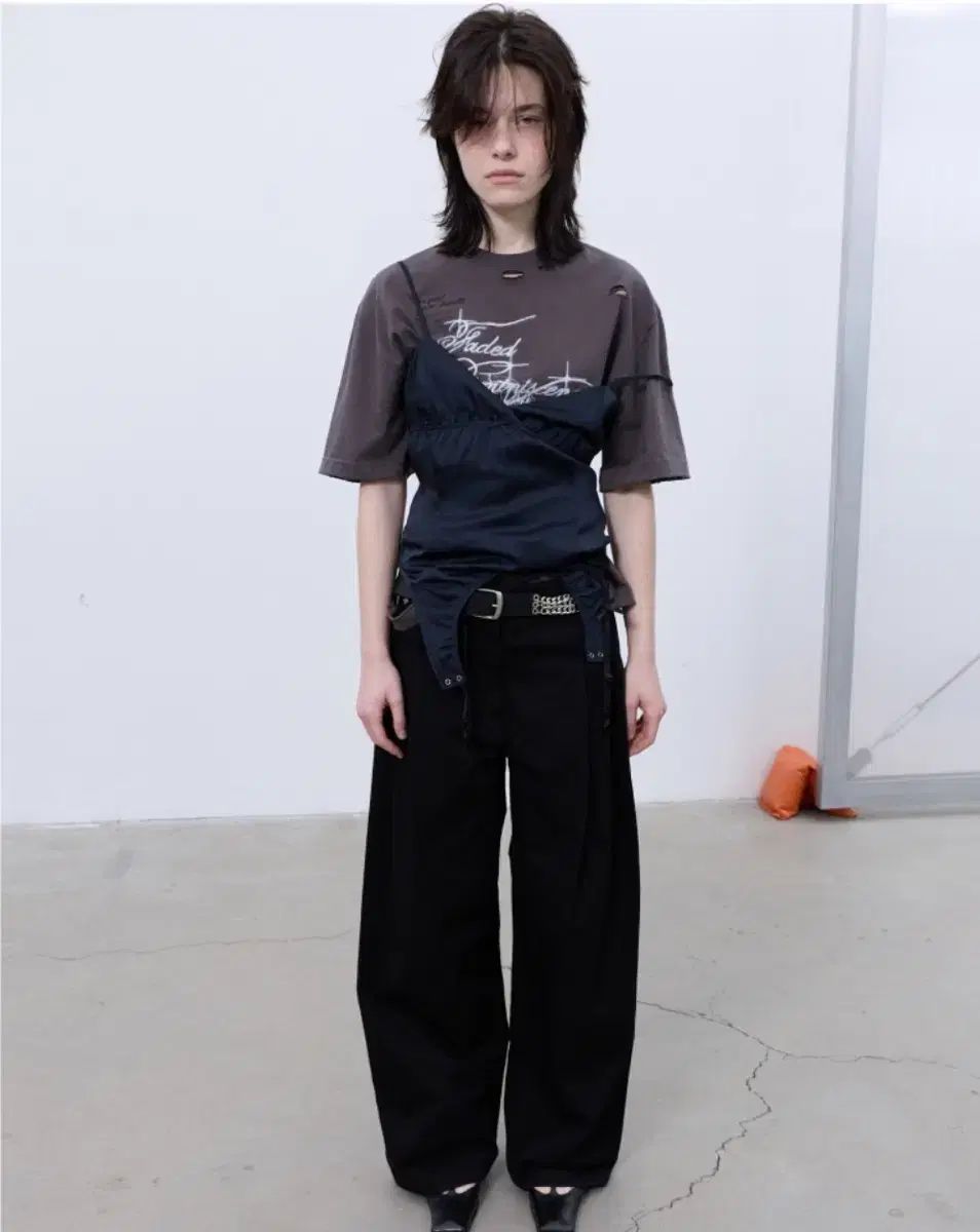 Lcdc two way slip top ネイビー SSサイズ
