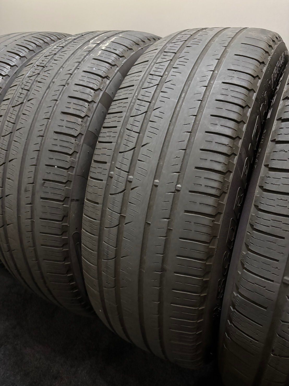 ★235/55R19 PIRELLI/SCORPION VERDE 21年製 夏タイヤ サマータイヤ 4本 ハリアー RAV4 NX (南8-M249)