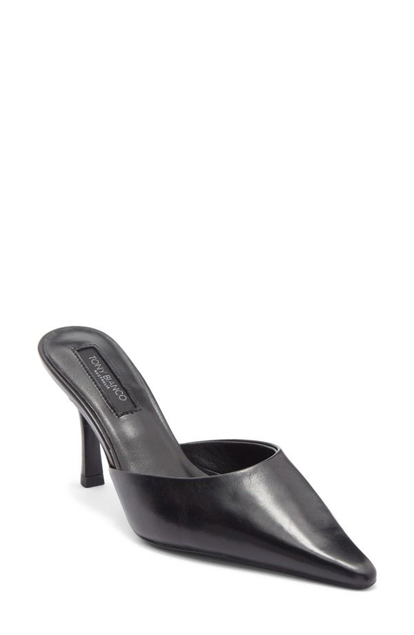 トニービアンコ レディース シューズ ヒール Tony Bianco Sicily Pointed Toe Mule Black Vintage ブラック