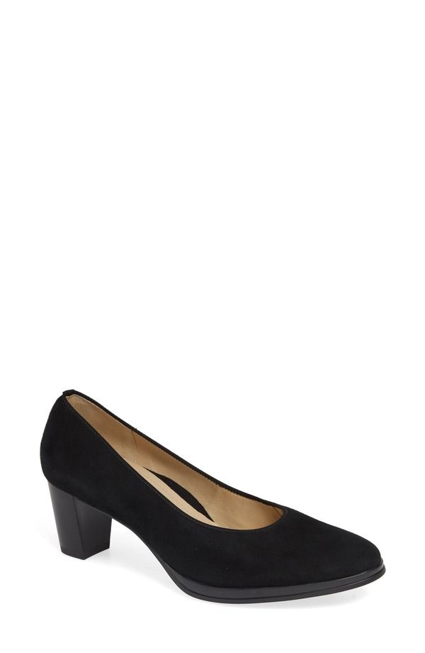 アラ レディース シューズ ヒール ara Ophelia Pump Black Black Suede ブラック